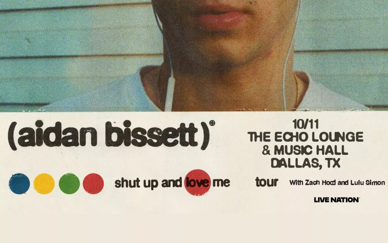 Win 2 tickets to Aidan Bissett!