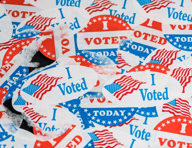 I voted sticker