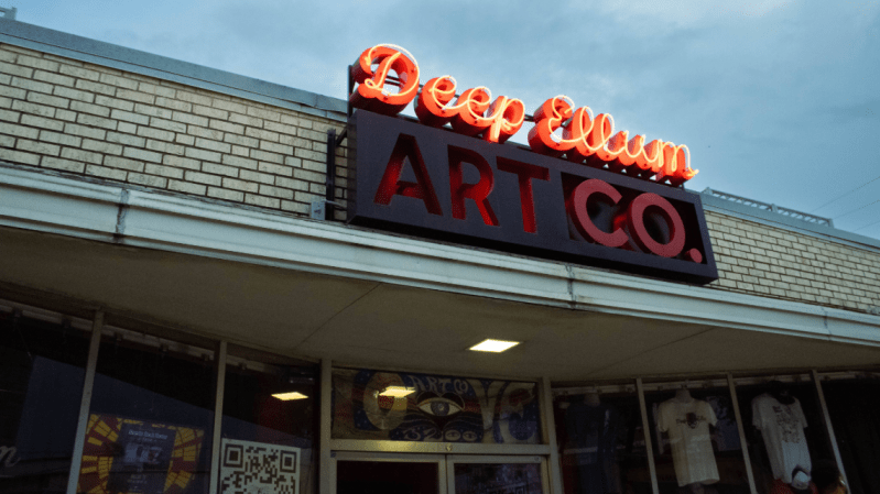A photo of a venue in Deep Ellum