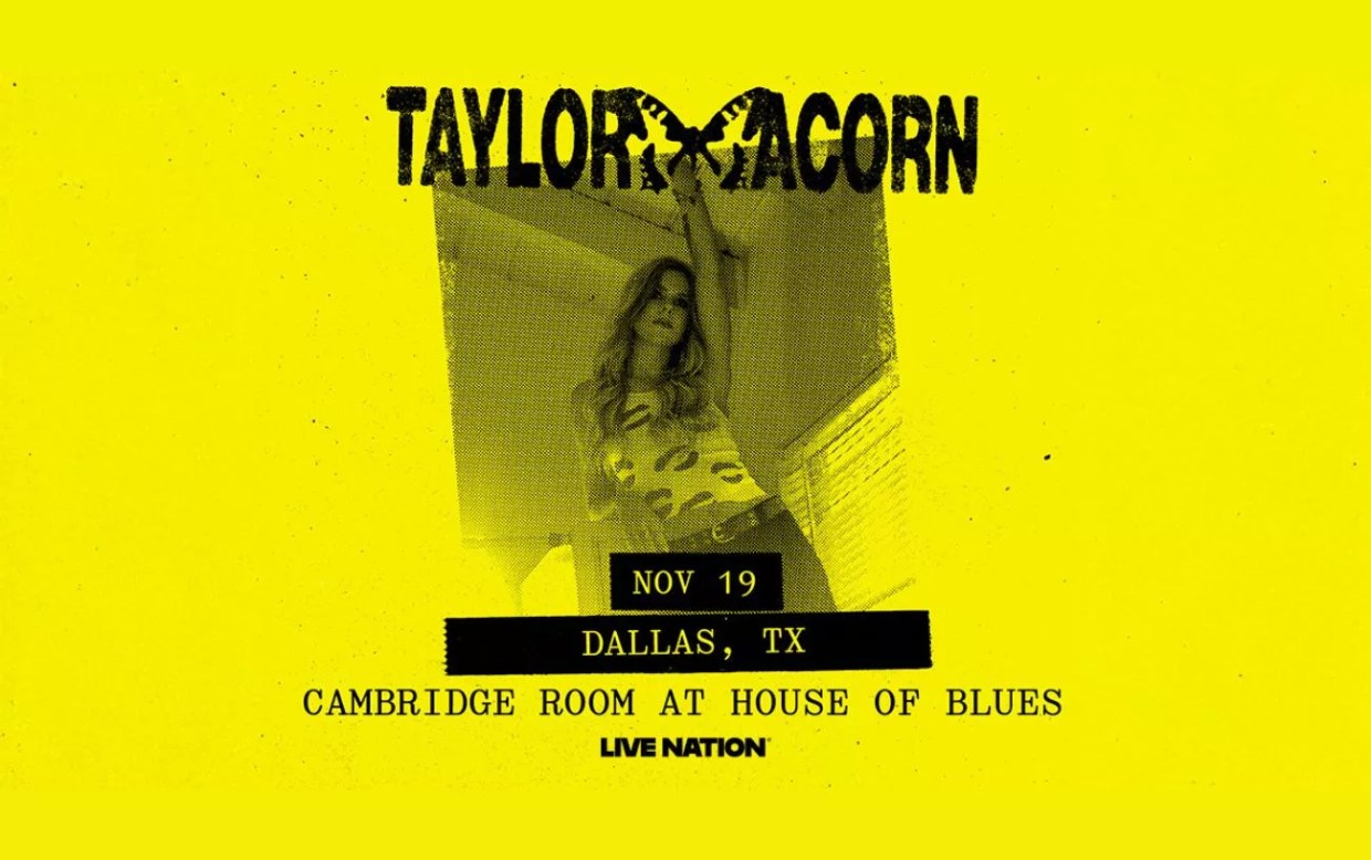 Win 2 tickets to Taylor Acorn!
