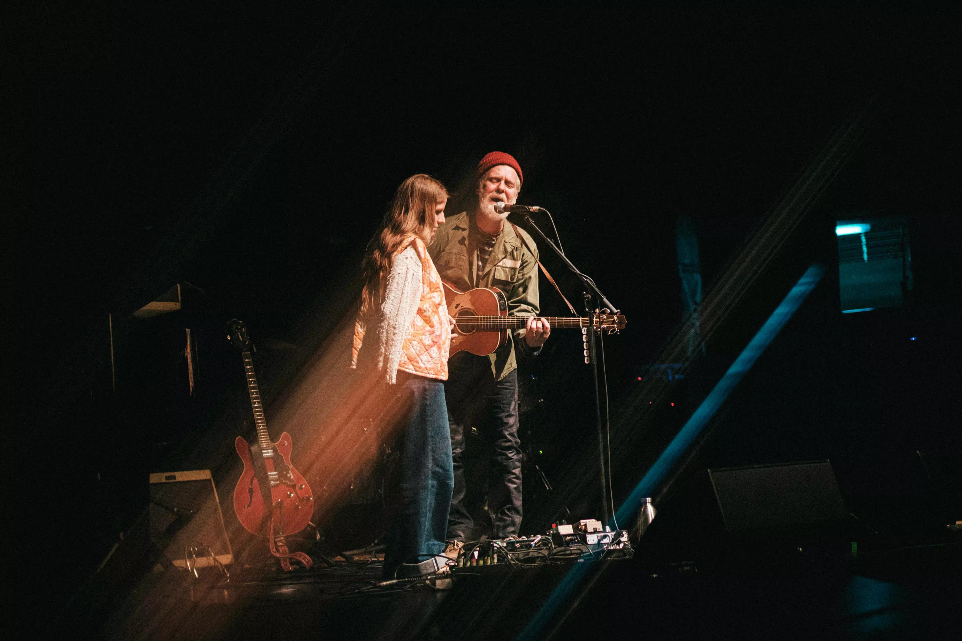 Band on stage