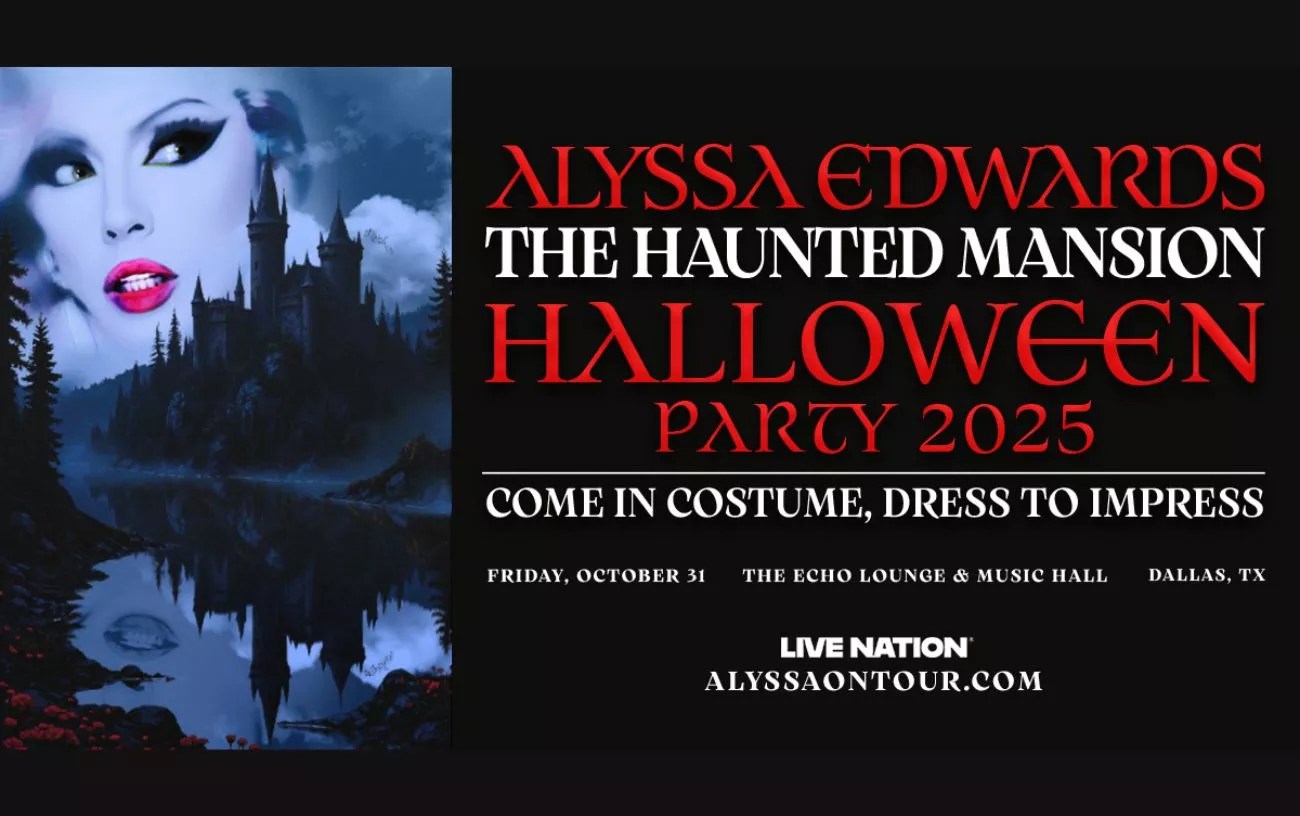 Win 2 tickets to Alyssa Edwards – The Haunted Mansion Halloween Party 2025 (18+)