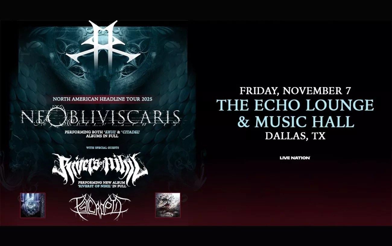 Win 2 tickets to Ne Obliviscaris!