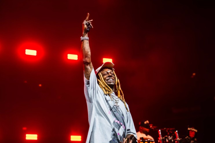 Man performing on stage